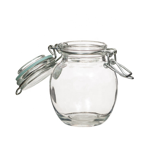 120ml Clip Top Glass Jar