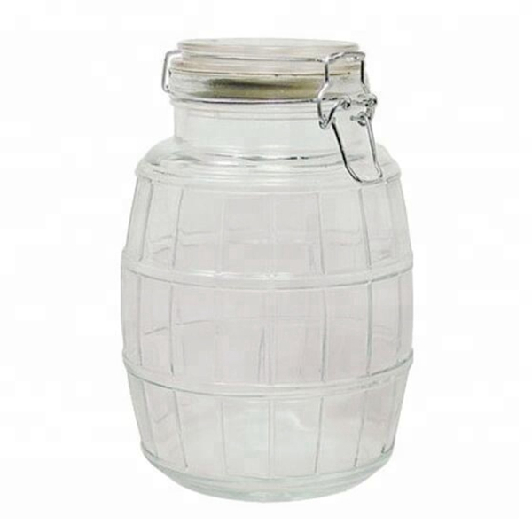 4500ml Clip Top Glass Jar