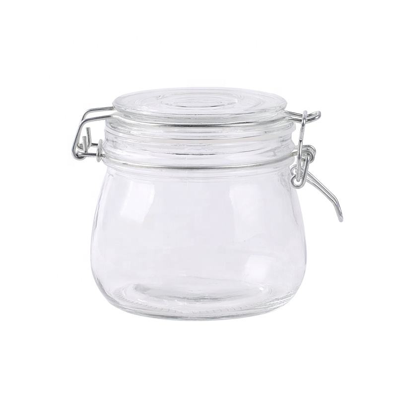 450ml Clip Top Glass Jar