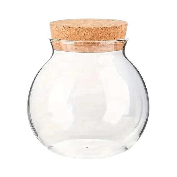 Clear Glass Jar
