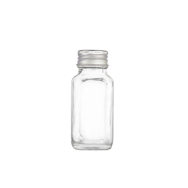 70ml French Square Spice Jar Glass Bottle