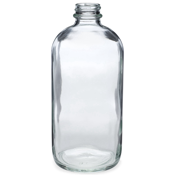 480ml Boston Round Glass Bottle