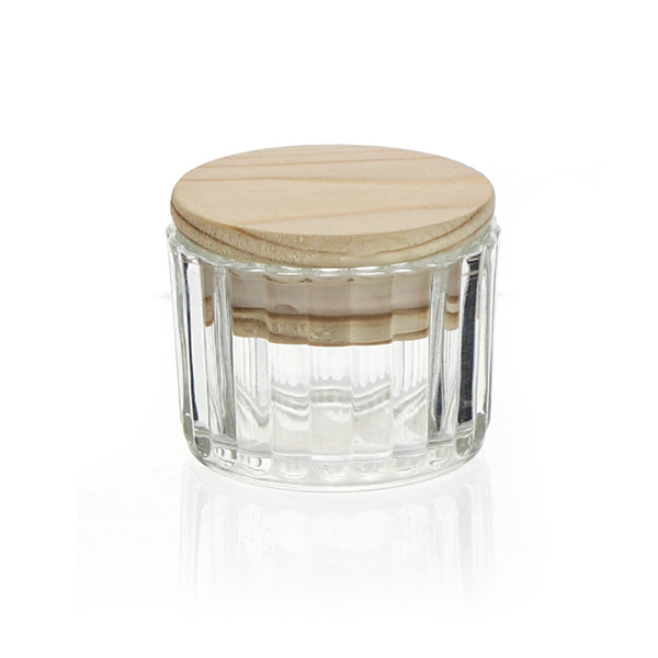Small Clear Votive Glass Candle Holder