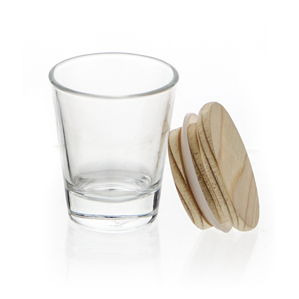 Clear Votive Glass Candle Holder