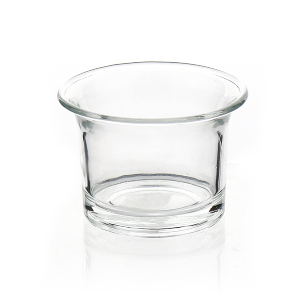 Small Clear Votive Glass Candle Holder