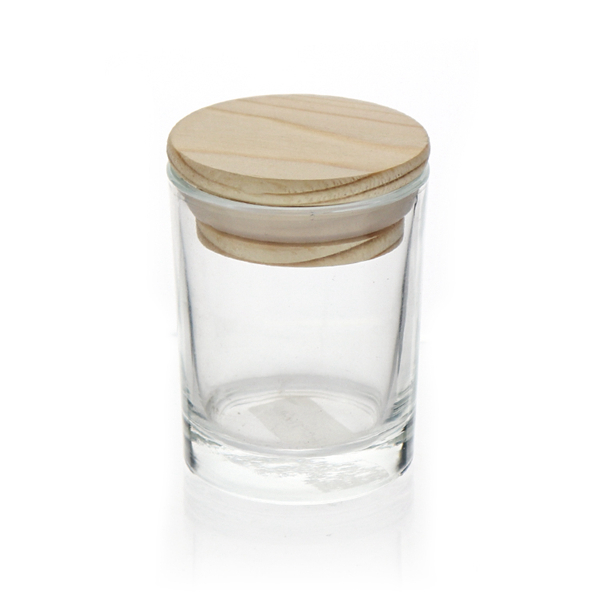 Clear Votive Glass Candle Holder
