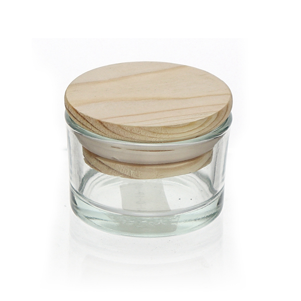 Small Clear Votive Glass Candle Holder