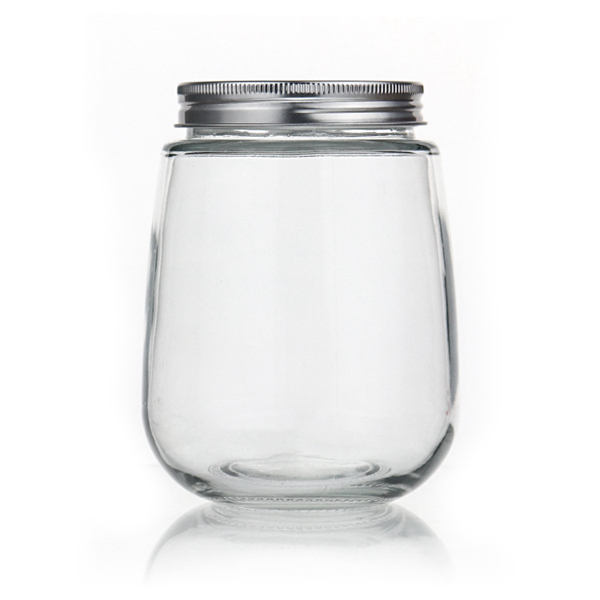 500ml Clear Beverage Glass Bottle