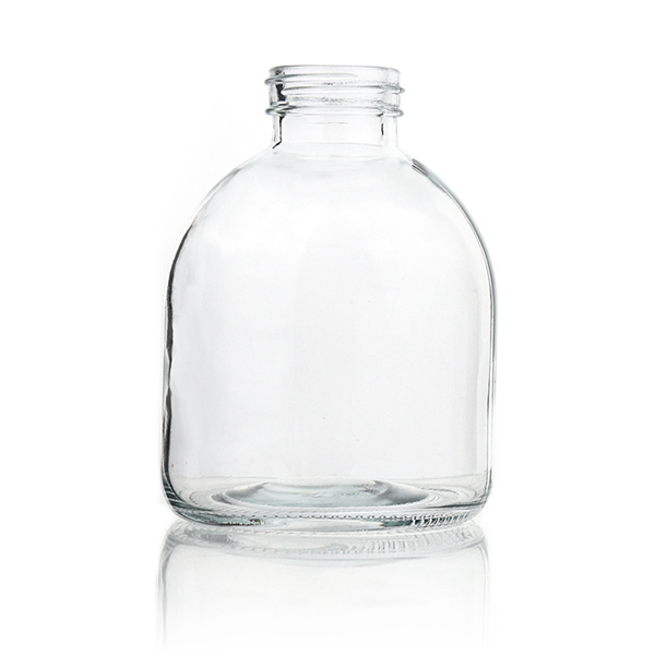 500ml Clear Beverage Glass Bottle