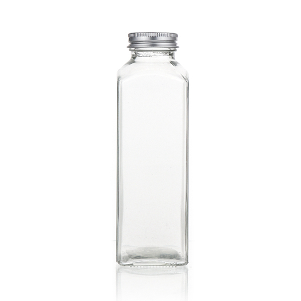 420ml Clear Beverage Glass Bottle