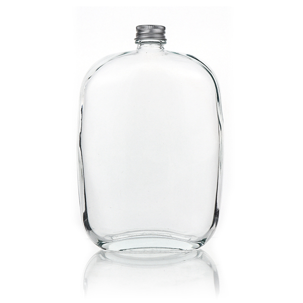 500ml Clear Beverage Glass Bottle