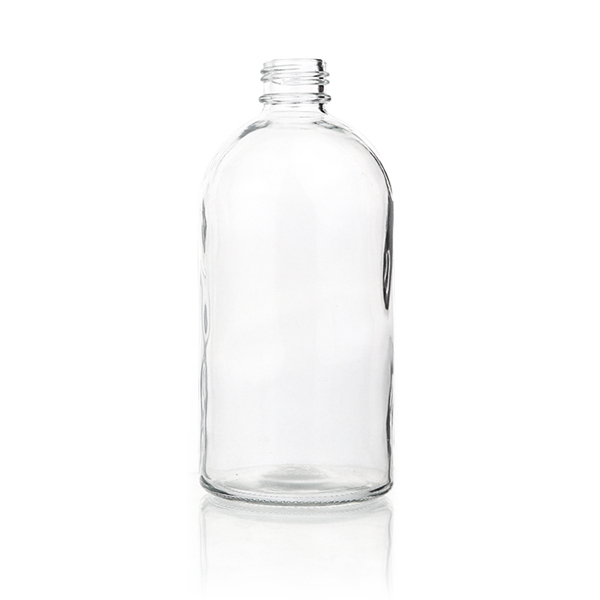 500ml Clear Beverage Glass Bottle