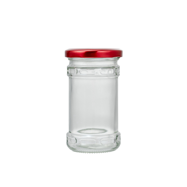 220ml Clear Glass Jar