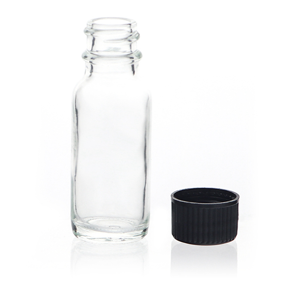 15ml Boston Round Glass Bottle
