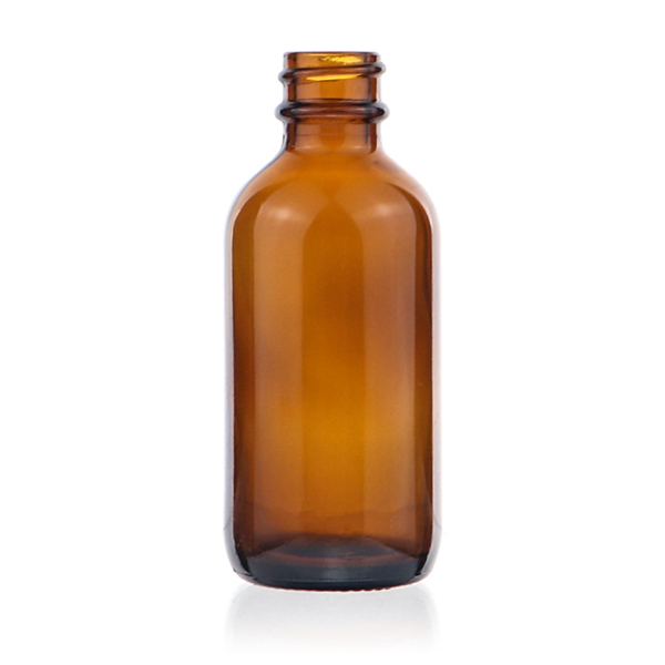 60ml Boston Round Glass Bottle