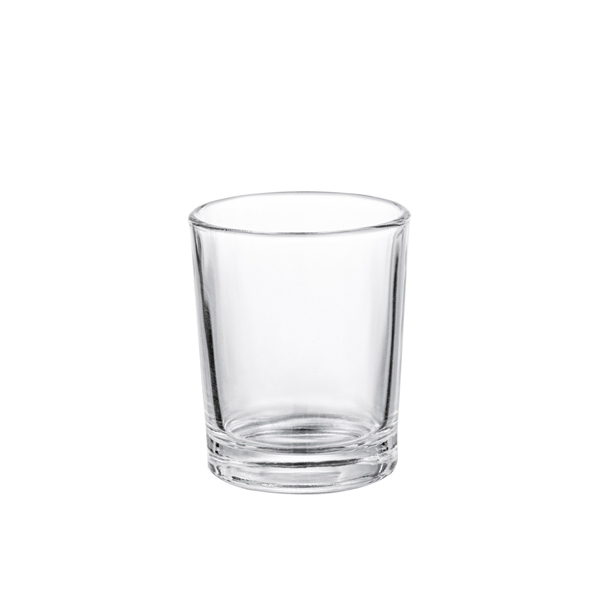 Small Clear Votive Glass Candle Holder