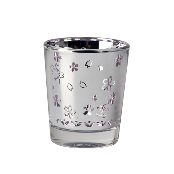 Crystal Votive Glass Candle Holder