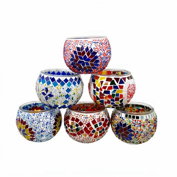 Decorative Glass Candle Holder