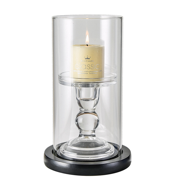 Tall Candlestick Glass Candle Holder