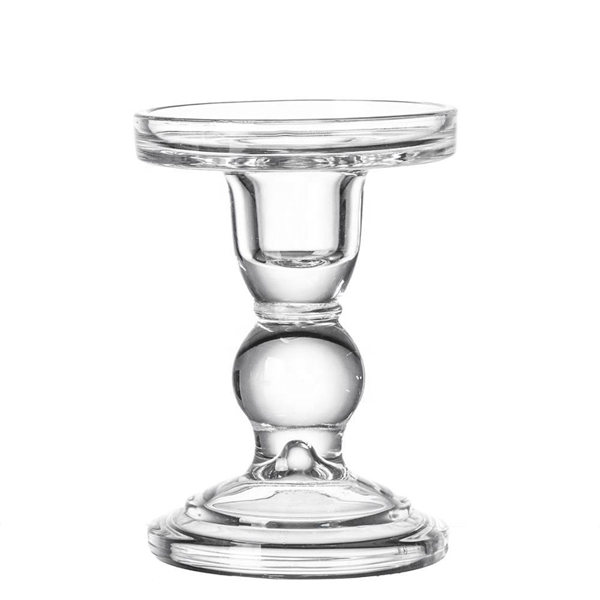 Candlestick Glass Candle Holder