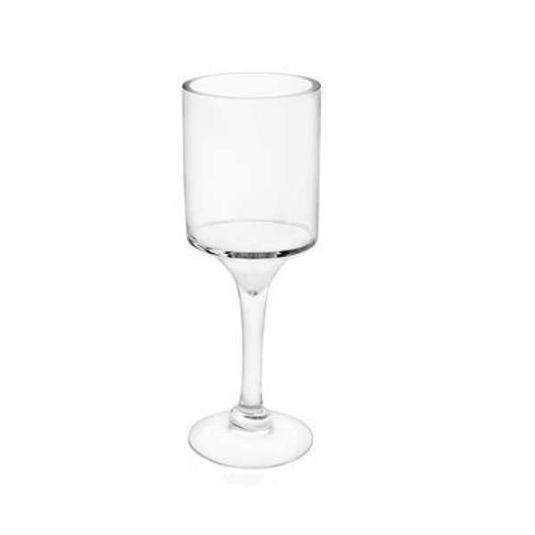 Tall Candlestick Glass Candle Holder